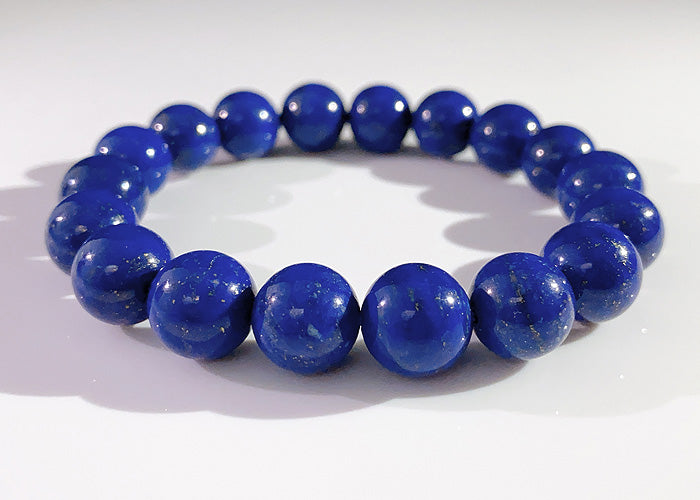 【1点物】ラピスラズリ ブレスレット AAAA 【No.6】 11.5mm~12mm