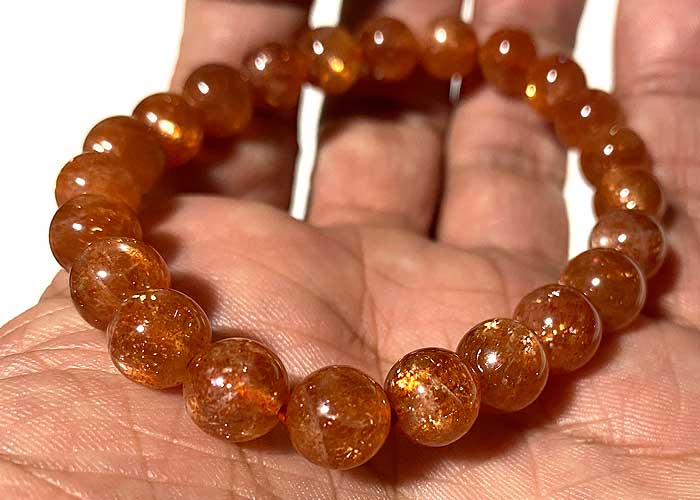 【1点物】サンストーン AAAAA No1 9mm