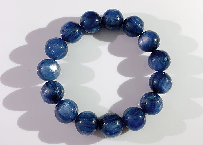 【1点物】カヤナイト ブレスレット No.3 11.5mm~12mm