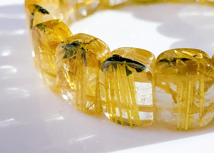 【1点物】ルチルクオーツ バングル No.1