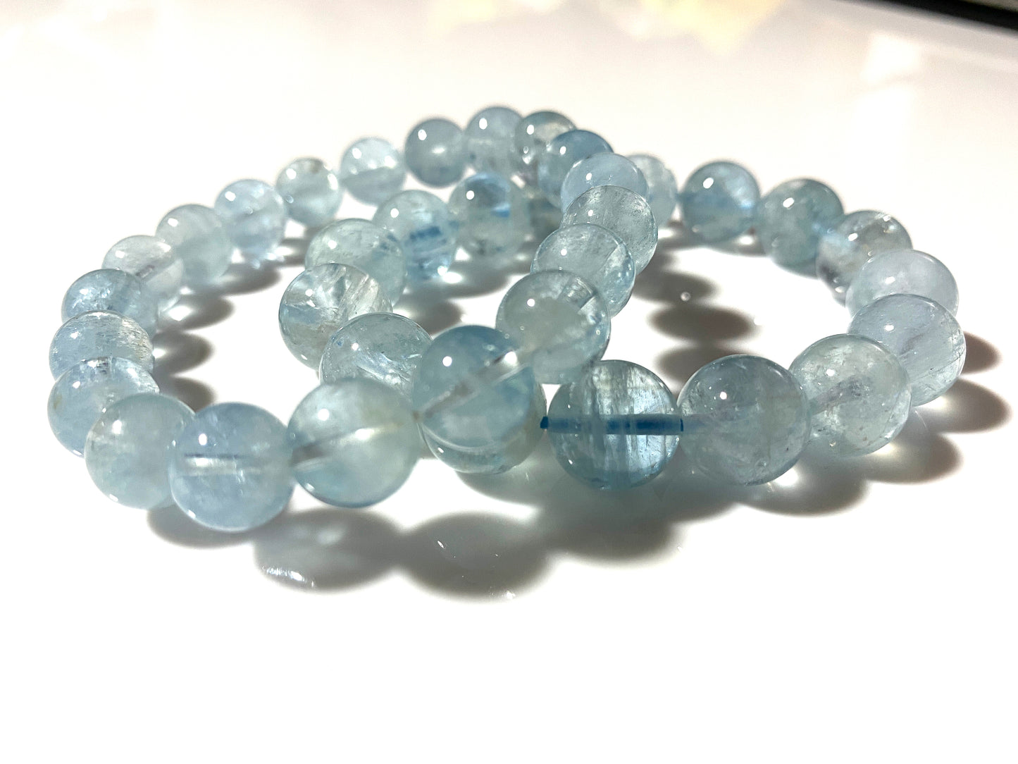 アクアマリン クリアタイプ ブレスレット AA+