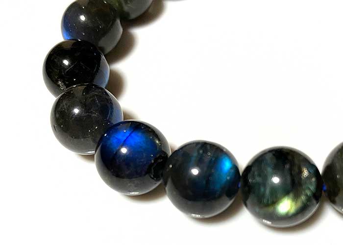 【1点物】ブラックラブラドライト AAA 12mm