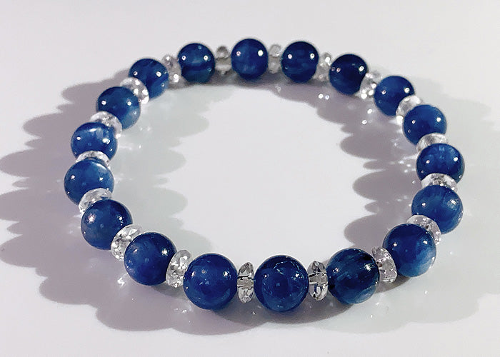 【1点物】カヤナイト ブレスレット No.4 8mm