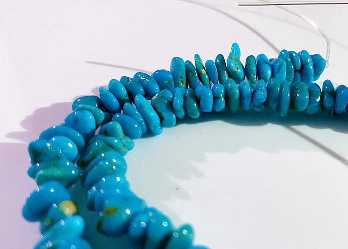 アリゾナ産ターコイズ サザレ 一連