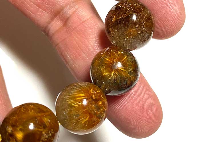 【1点物】フラワールチルクオーツ AAA 14mm