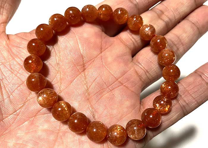 【1点物】サンストーン AAAAA No2 9mm