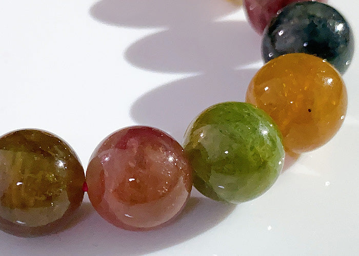 【1点物】ミックストルマリン ブレスレット AA No.4 12mm