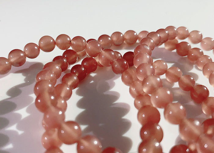 インカローズ(ペルー産) ブレスレット AAAA 6mm